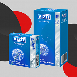 VIZIT Hi-tech Sensitive Сверхчувствительные, контурные анатомической формы 