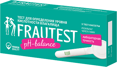 FRAUTEST pH‑balance
