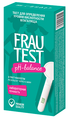 FRAUTEST pH‑balance