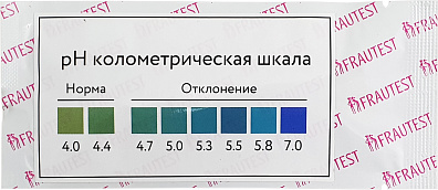 FRAUTEST pH‑balance