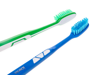 Жесткие зубные щетки, 2шт.